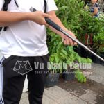 Ban Huy (Quan Tan Binh, TpHCM) da mua gay Baton ASP Chinh Hang mau trang Silver