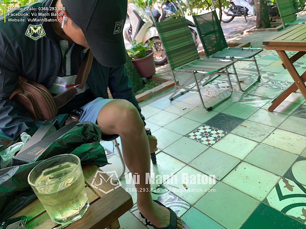 Hình ảnh bạn Sơn Hổ ở đường Đồng Đen, Tân Bình, HCM đã mua baton ASP màu đen titan