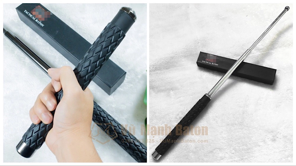 kích thước baton ASP size 26 dũ ra 65cm thu vào 24cm tiện dụng